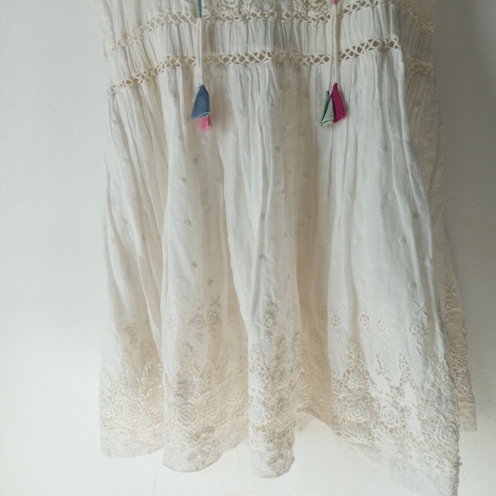 LoveShackFancy Small Embroidered Lace Dress - Picture 6 of 15